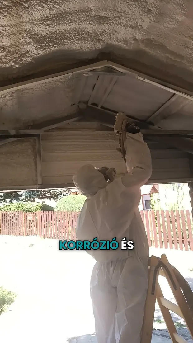 Zárt cellás purhab szigetelés Alsópetényben | Gyors, precíz megoldás 80 m²-en✅. Videó előnézete.