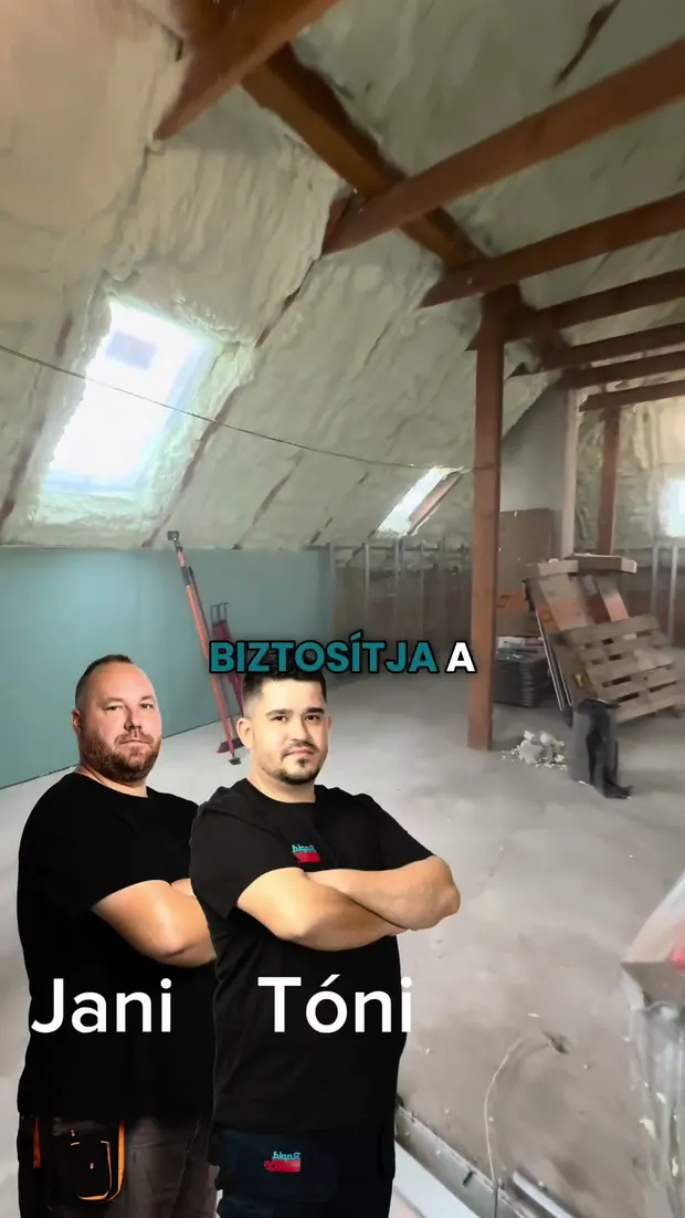 Gyors és tartós tetőszigetelés érdekel? Így dolgoztunk Pusztazámoron📍. Videó előnézete.