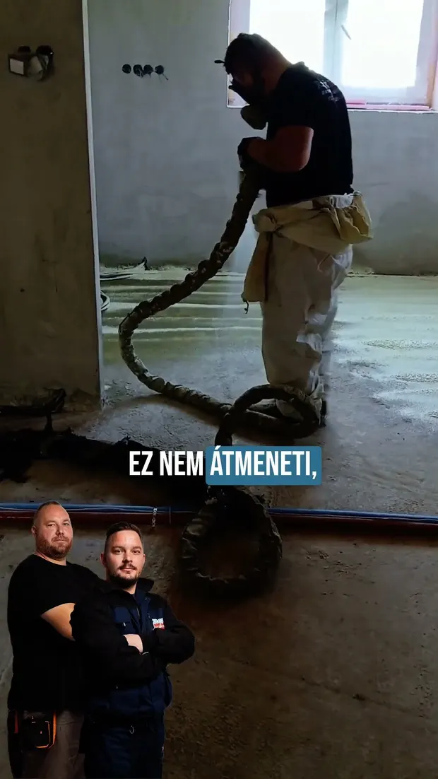 Aljzat szigetelés 5 cm zárt cellás purhabbal | Rapidszigetelés. Videó előnézete.