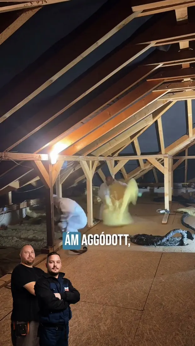 Ilyen az amikor az üveggyapot cserben hagy… 🙄. Videó előnézete.