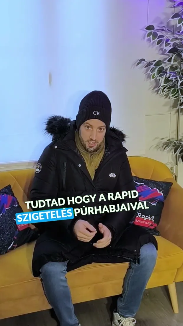 Ne fagyoskodj otthon, válaszd a Rapidszigetelést! #rapidszigeteles #purhabszigetelés. Videó előnézete.