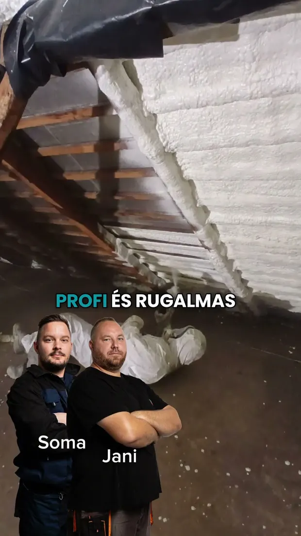 Zavar a zaj és a hőveszteség? Vásárosnaményban így szigeteltünk le 283 m² födémet🏡. Videó előnézete.