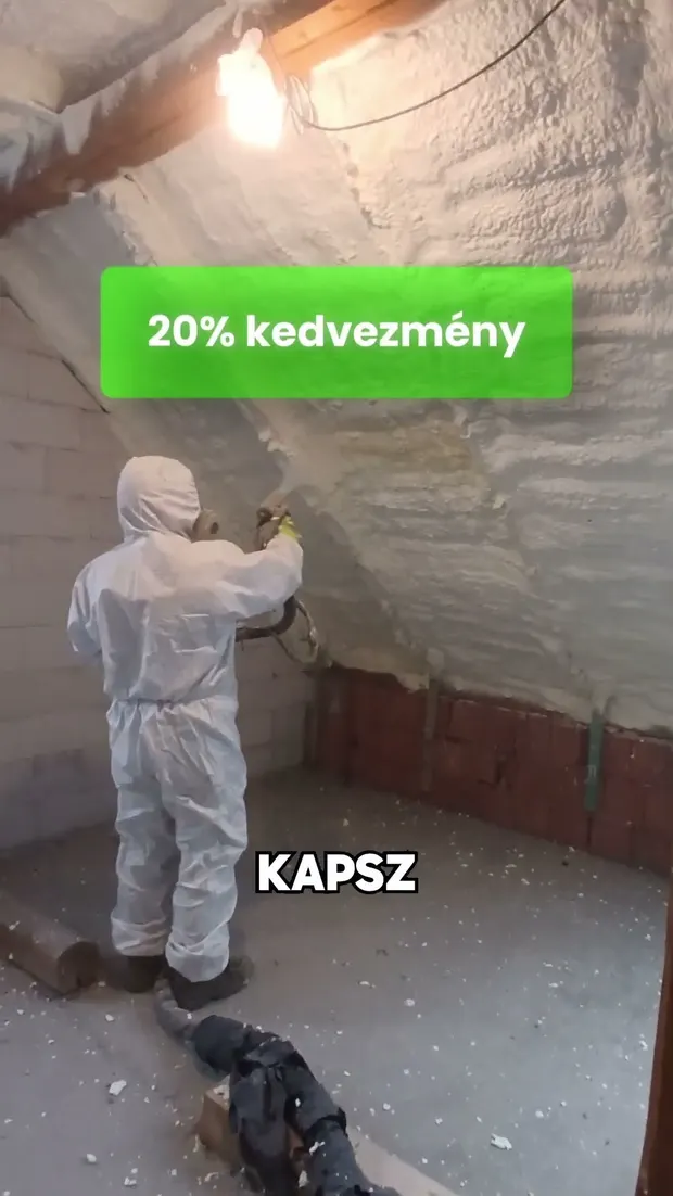 Készülj a télre időben: így spórolhatsz a fűtésszámlán a purhabszigeteléssel!. Videó előnézete.
