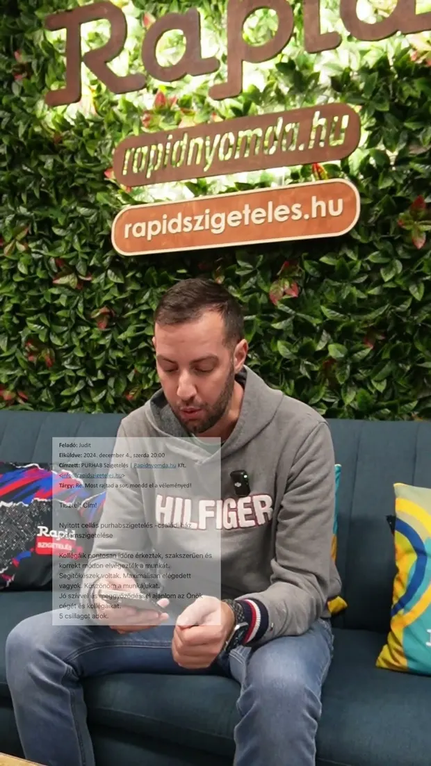 Mit gondolnak rólunk az ügyfeleink? #rapidszigetelés #purhabszigetelés #purhab. Videó előnézete.