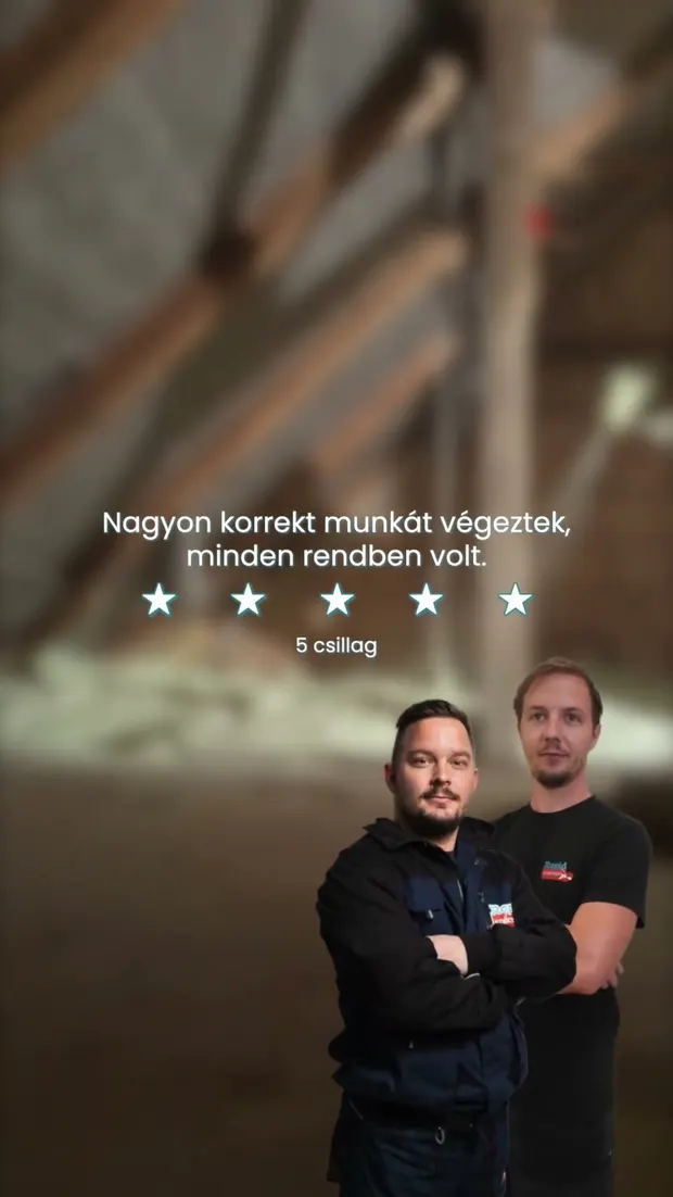 Huzatos ház? Tengelicen így szüntettük meg Rapidszigeteléssel!. Videó előnézete.