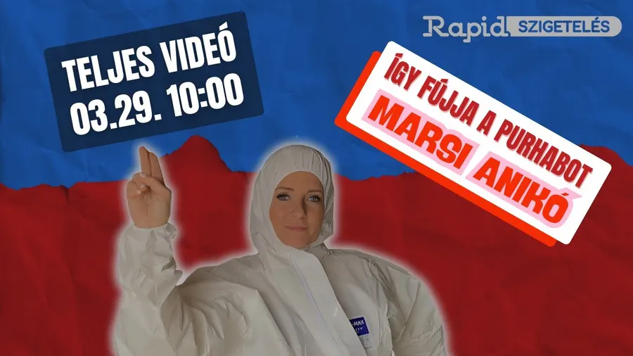 Purhabszigetelés Marsi Anikóval?! Holnap 10:00-tól!. Videó előnézete.