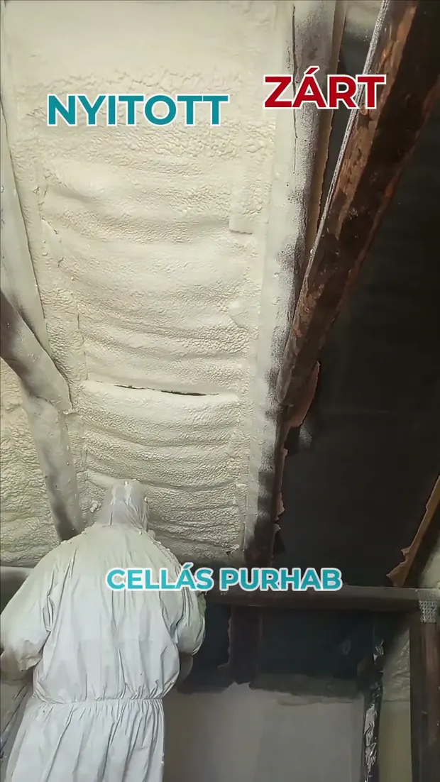Nyitott vagy zárt cellás purhab?. Videó előnézete.