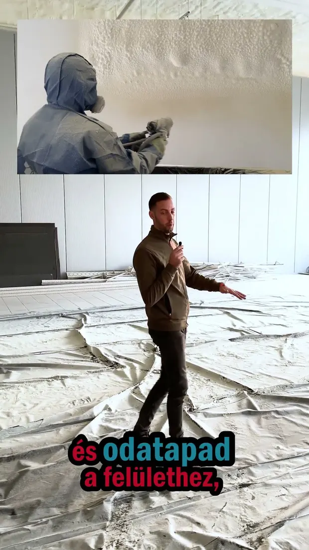Purhab szigetelés vs. rágcsálók #sprayfoam #sprayfoaminsulation #hőszigetelés. Videó előnézete.
