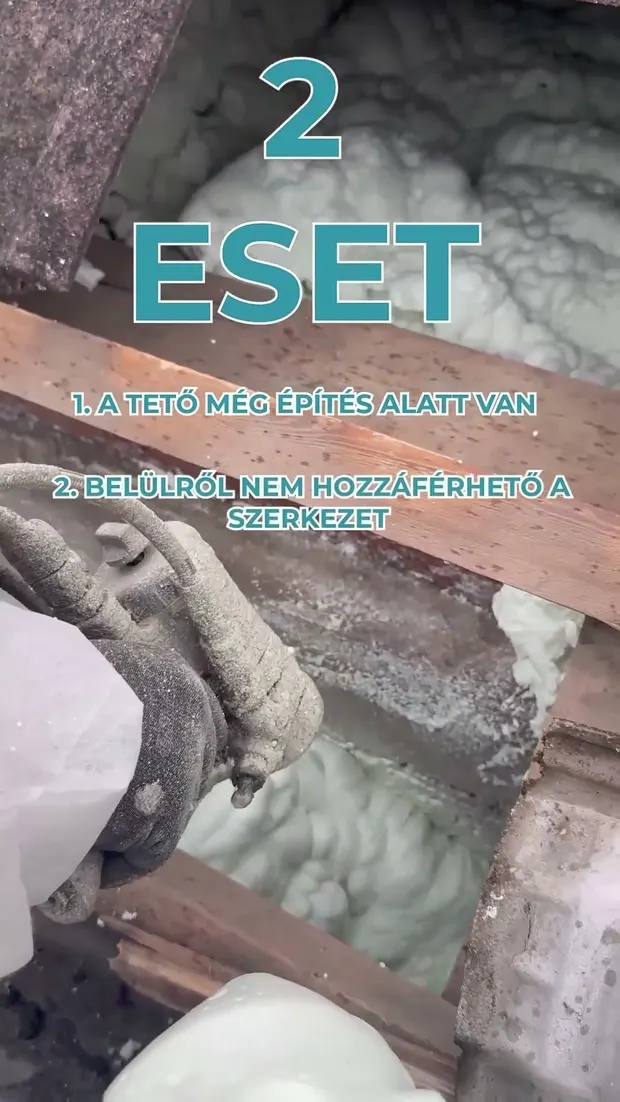 🏠 Rá lehet fújni a purhabot közvetlenül a cserépre?👉 Igen, bizonyos esetekben.. Videó előnézete.