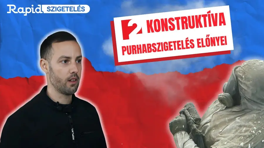 Rapidszigetelés - TV2 konstruktíva - Mik a purhab szigetelés előnyei?. Videó előnézete.