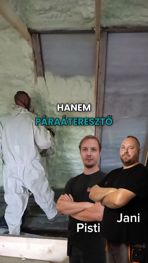 ⚡ Gyors munka, azonnali eredmény – Tatabánya purhabszigetelés #rapidszigetelés. Videó előnézete.