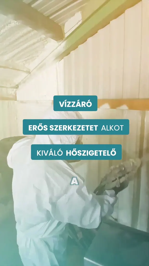 Ipari csarnok szigetelése-Warth. Videó előnézete.