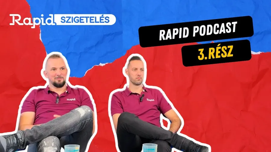 Rapidszigetelés podcast - 3.rész. Videó előnézete.